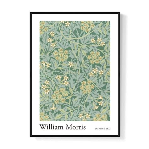 茉莉花畫|【畫作實拍】William Morris 茉莉花－19世紀末的 ...